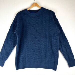 Alfric Eden Oversized Knit Crew Neck Sweater